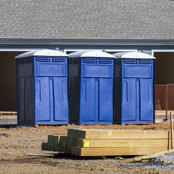 are there any restrictions on what items can be disposed of in the porta potties in Mascot VA